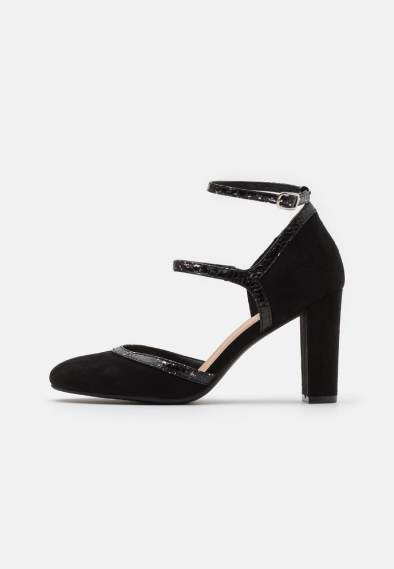 Anna Field Outlet High Heels Klackar Dam Svarta | SE-TPNRDK514