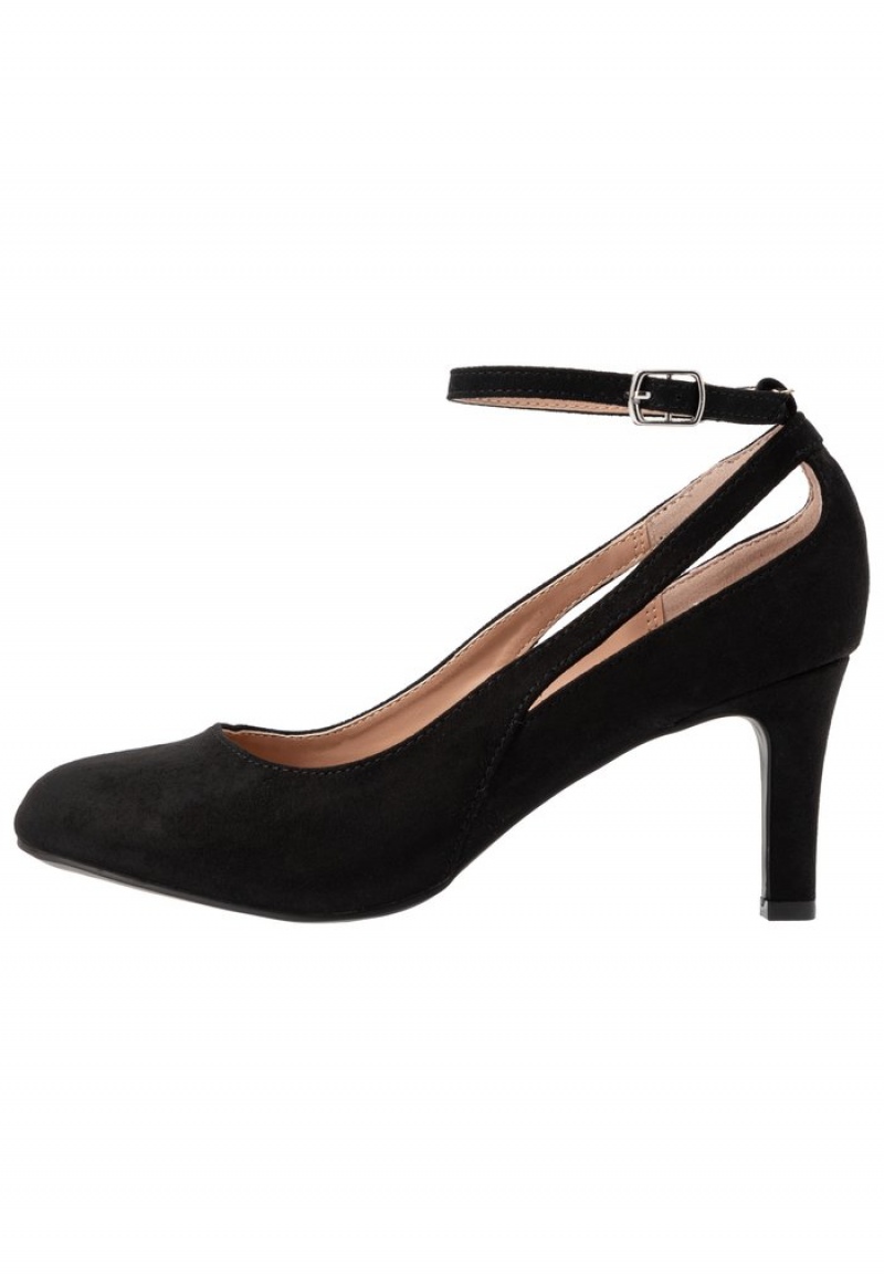 Anna Field Outlet Klassiska Heels Klackar Dam Svarta | SE-UFEOAD247