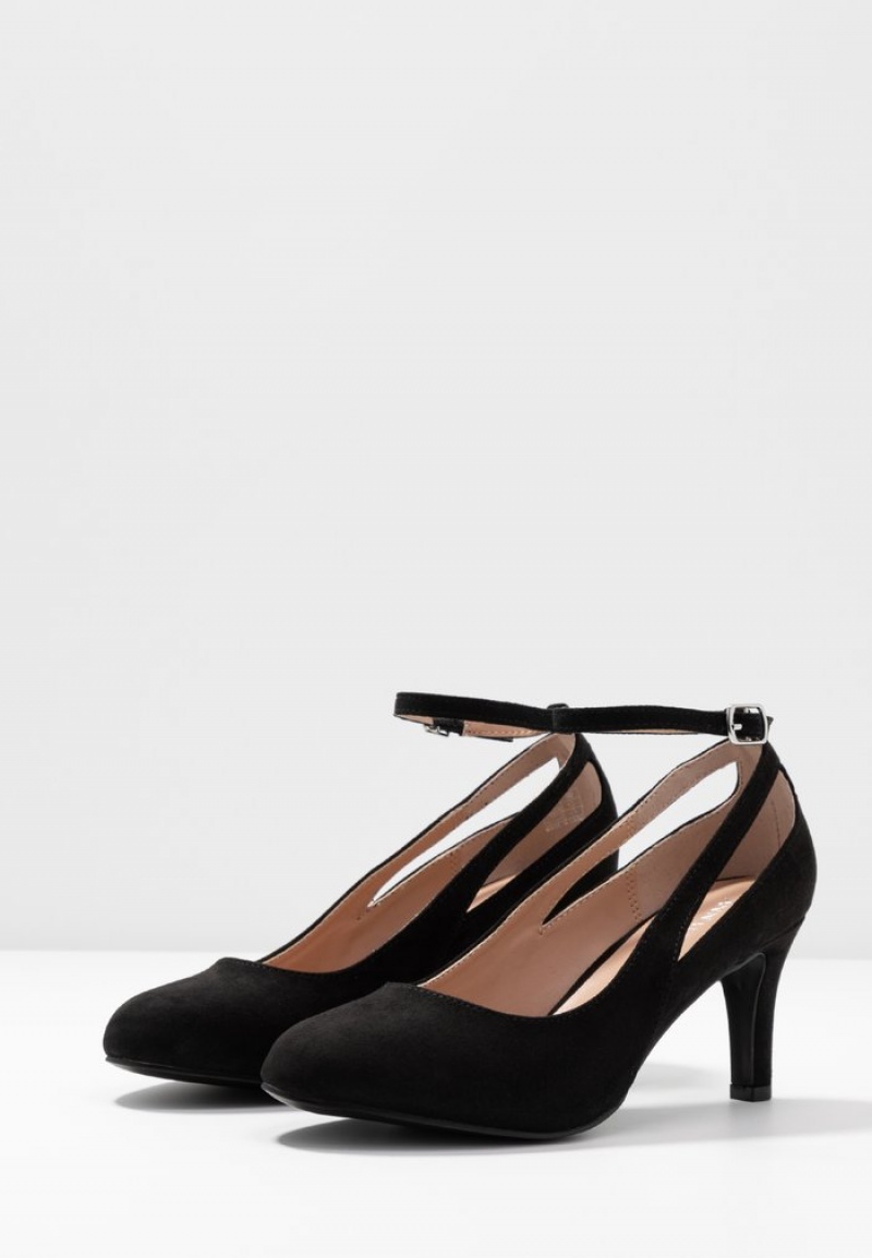 Anna Field Outlet Klassiska Heels Klackar Dam Svarta | SE-UFEOAD247