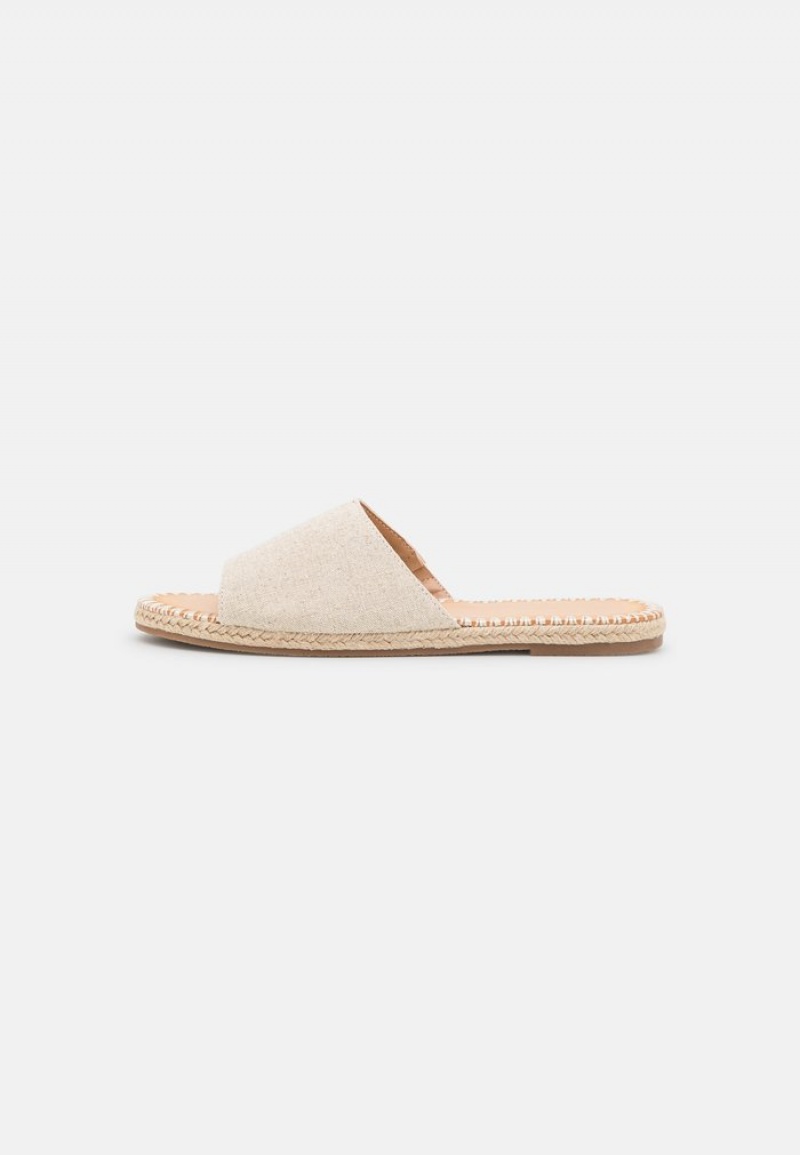 Anna Field Outlet Mules Dam Beige | SE-UMNWHK359