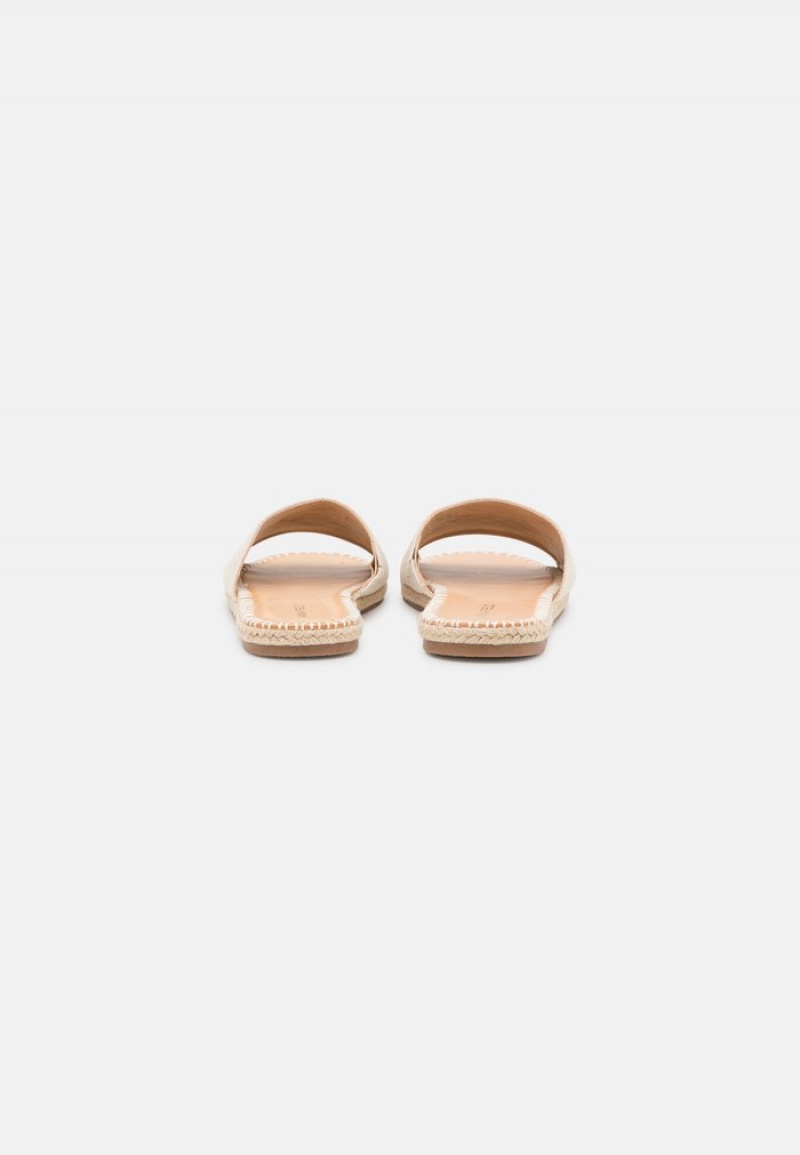 Anna Field Outlet Mules Dam Beige | SE-UMNWHK359