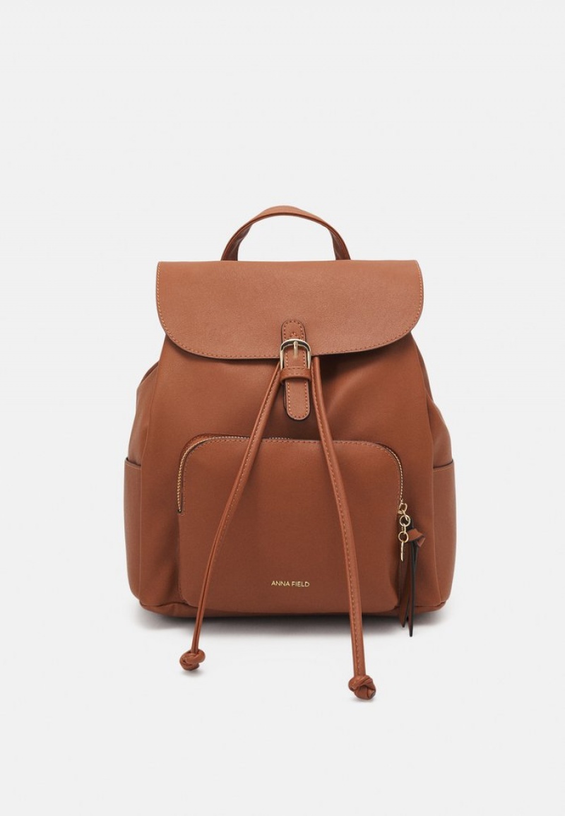 Anna Field Outlet Rucksack Ryggsäck Dam Bruna | SE-KVCTGQ806