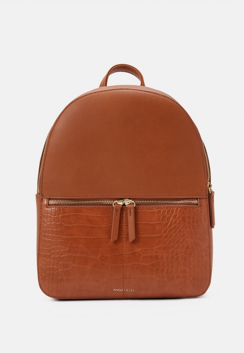 Anna Field Outlet Rucksack Ryggsäck Dam Bruna | SE-HBEUTI791