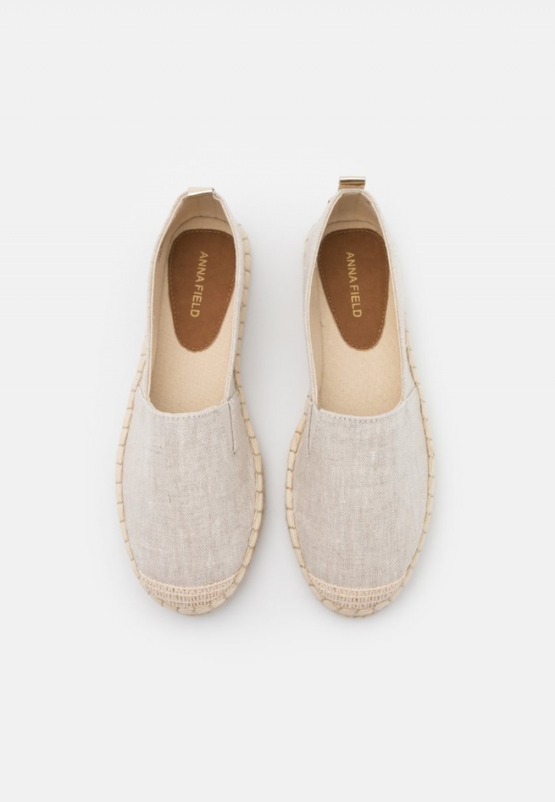 Anna Field Promo Espadrilles Låga Skor Dam Beige | SE-ZJARKS074