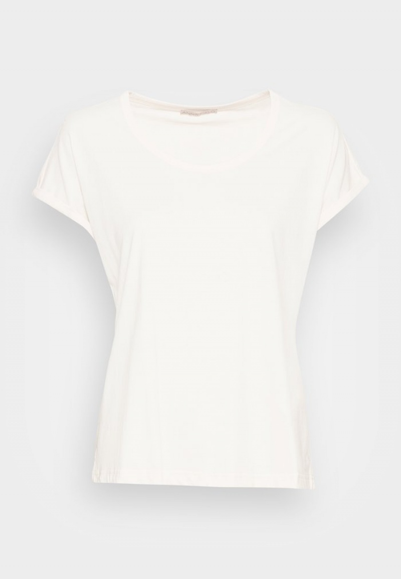 Anna Field Top 10 Basic T-Shirt Dam Bruna | SE-BZMSWD459