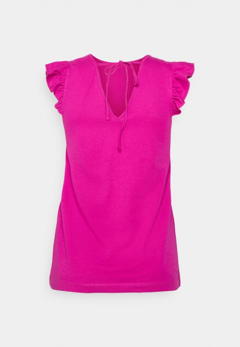 Anna Field Top 10 Basic T-Shirt Dam Rosa | SE-NDRKMI038