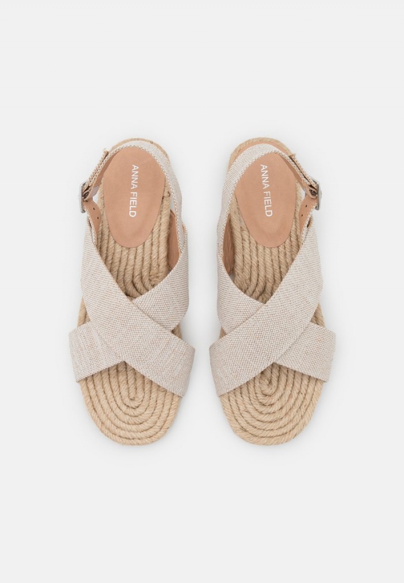 Anna Field Top 10 Sandaler Dam Beige | SE-ELXYKF607