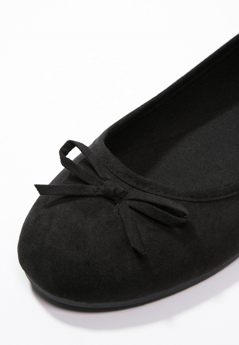 Anna Field Wholesale Ballet Pumps Ballerina Dam Svarta | SE-BEYODC182