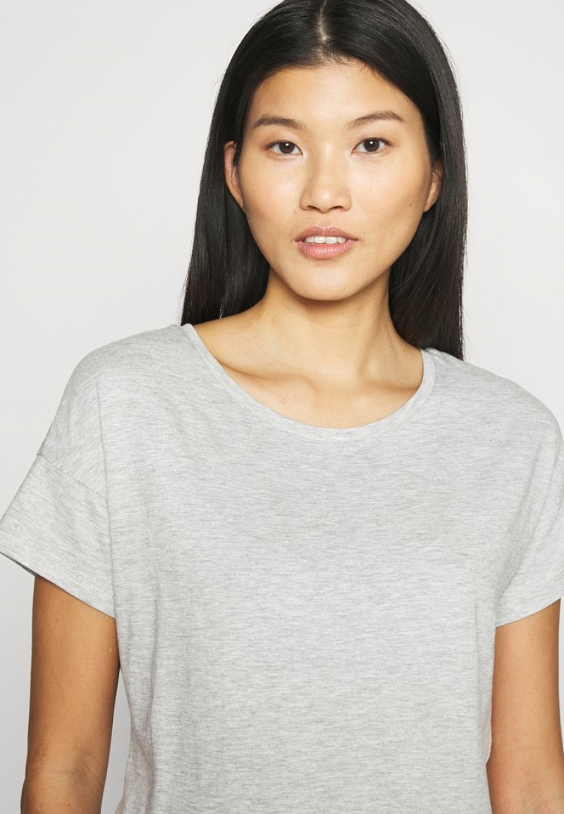 Anna Field Wholesale Basic T-Shirt Dam Grå | SE-KAYUOR190