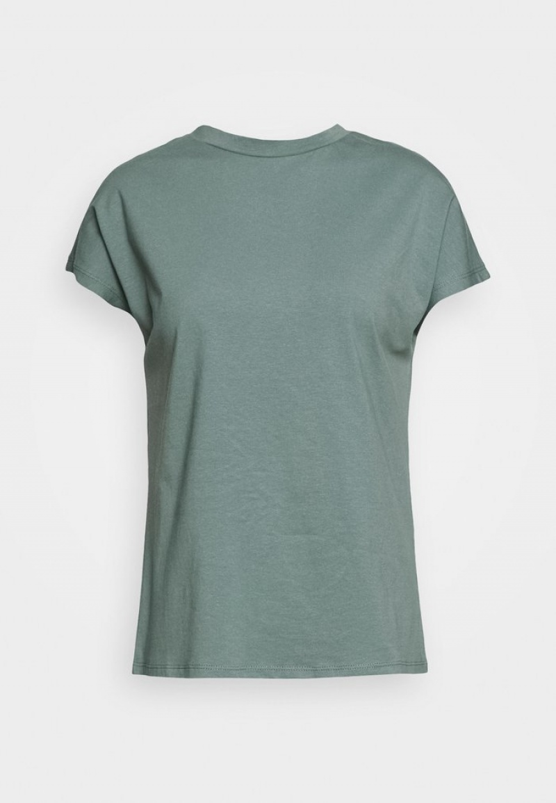 Anna Field Wholesale Basic T-Shirt Dam Turkos | SE-EMWIDB473