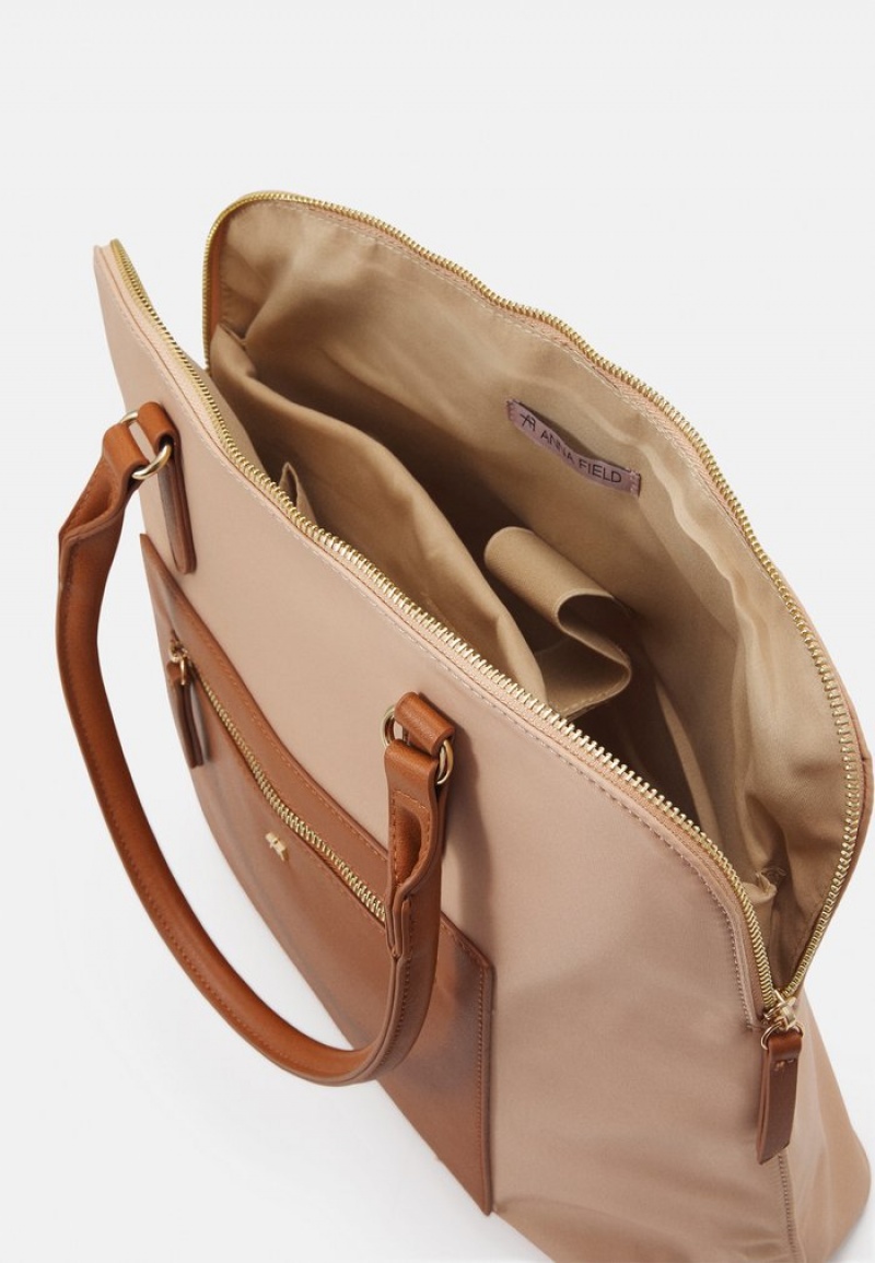 Anna Field Wholesale Laptopväska Dam Beige | SE-ESXATR629