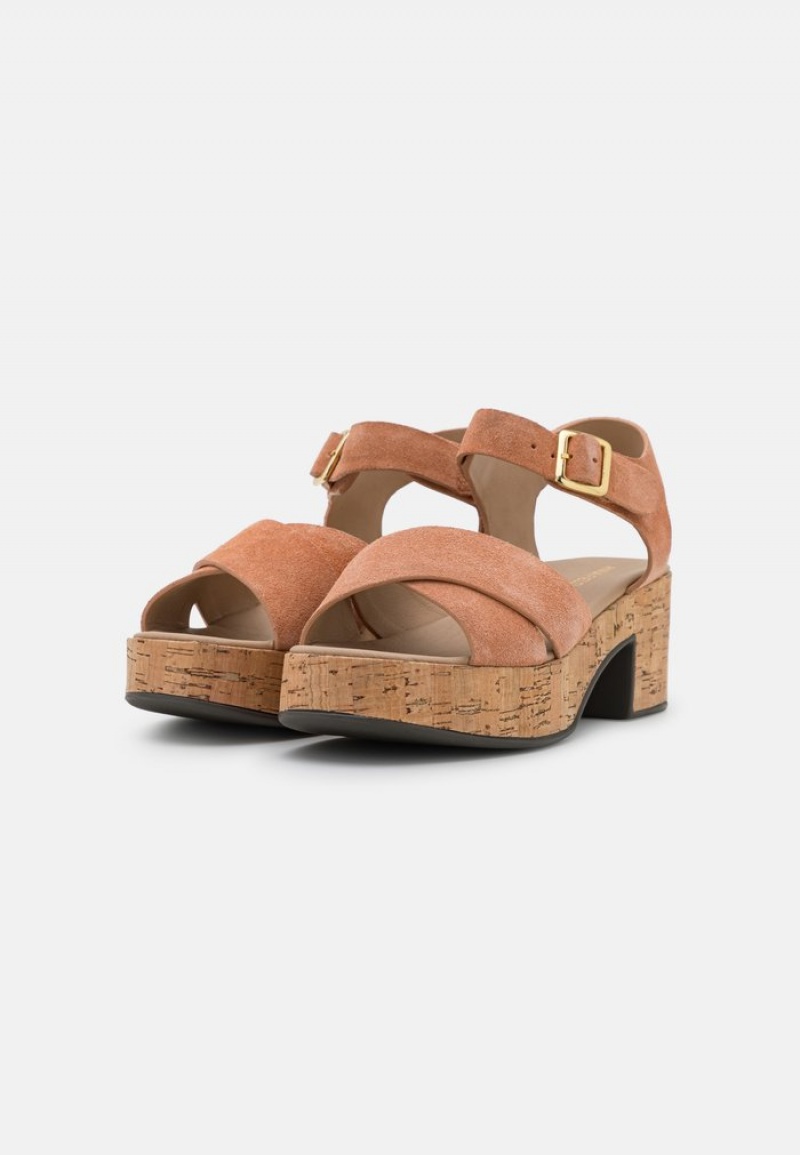 Anna Field Wholesale Leather Platform Sandaler Dam Bruna | SE-TEVRYK485