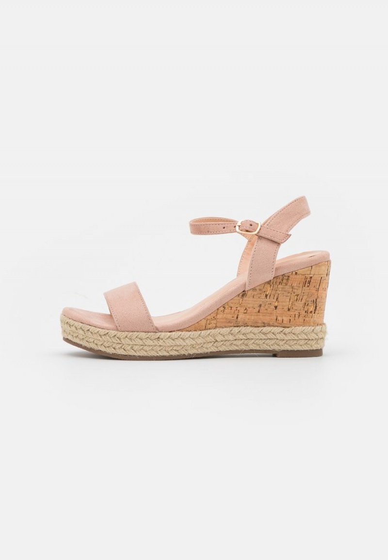 Anna Field Wholesale Platform Sandaler Dam Ljusrosa | SE-ZIVYXN249